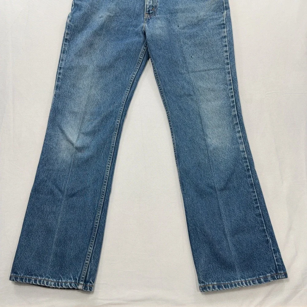 Levi's Jeans 517 Orange Tab Vintage 90s Made in USA Blue Denim Mens W34 L30